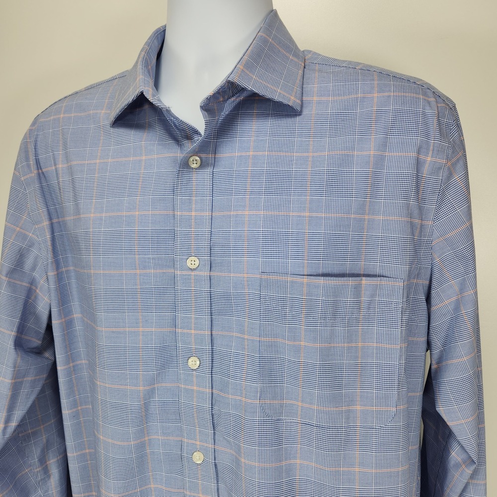 Lauren Ralph Lauren Regular Fit Stretch Fabric‎ Dress Shirt 16.5 36/37 Large EUC